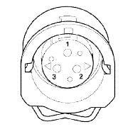 Stcker des 3 poligen Gebers